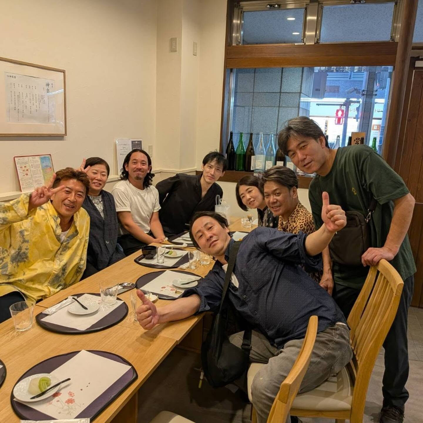 昨日は前職でお世話になった先輩方や後輩がご来店くださいました