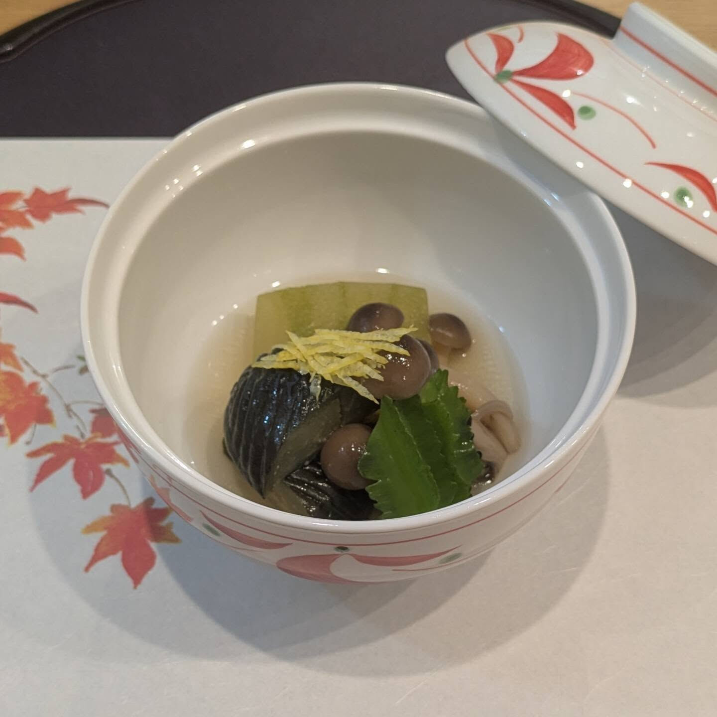 10月コースの煮物です