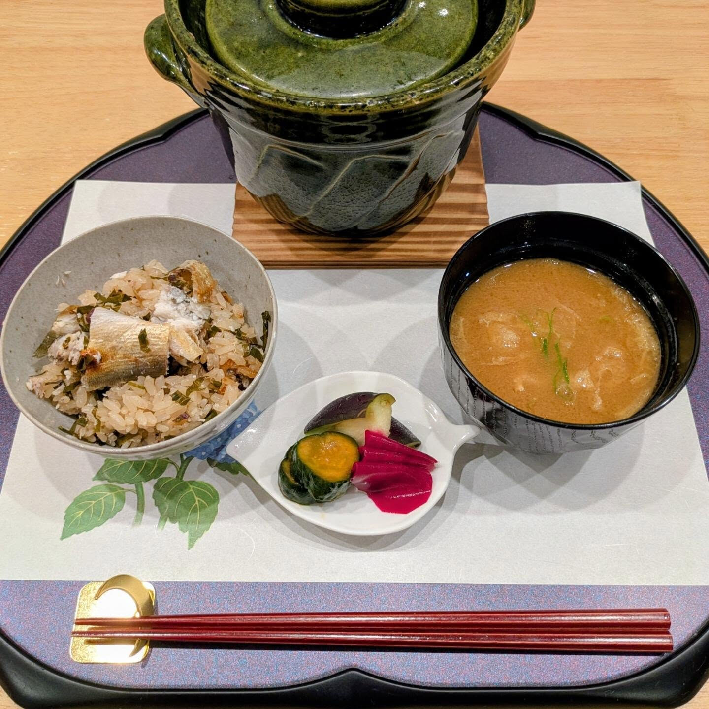 6月のコースのお食事です