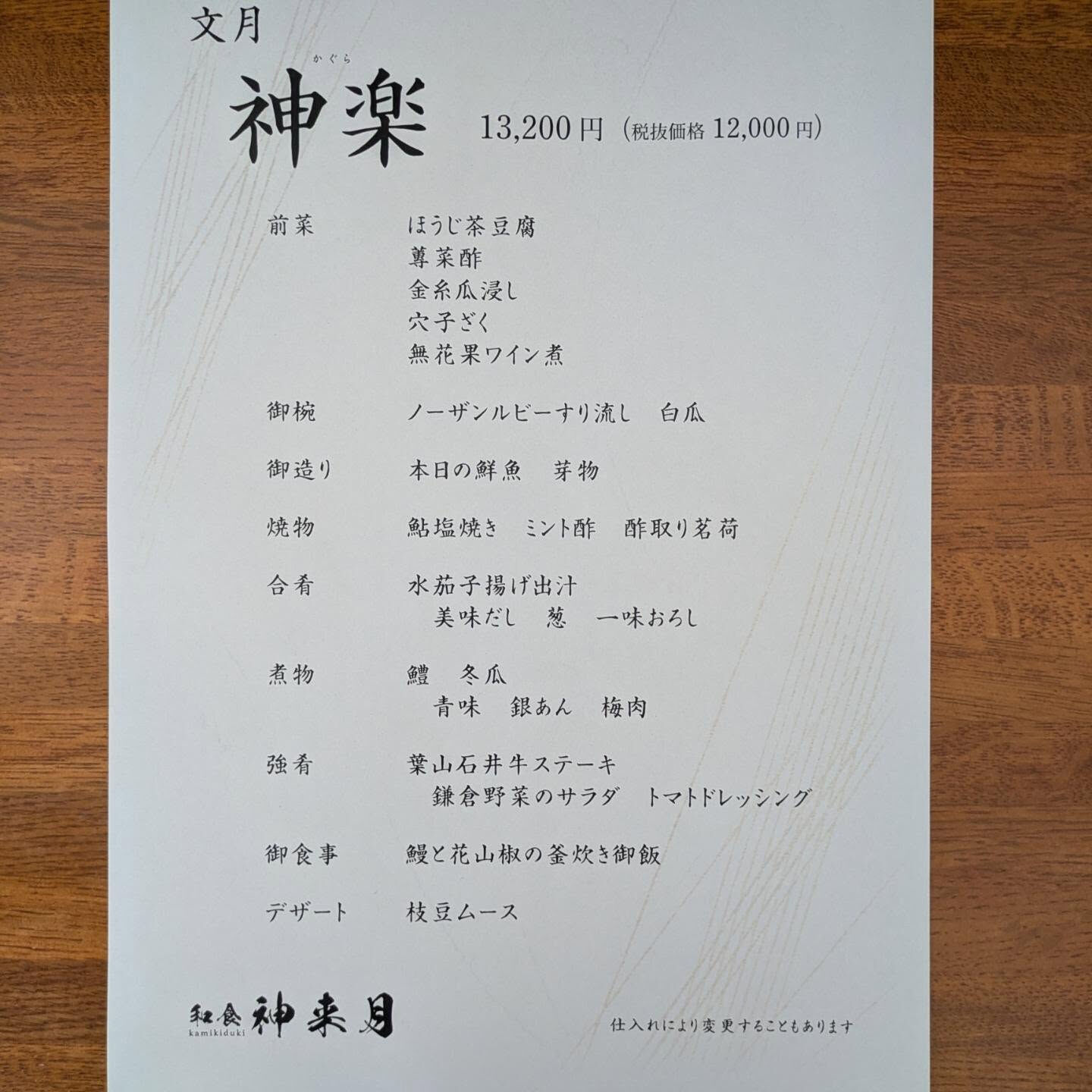 遅くなりましたが、